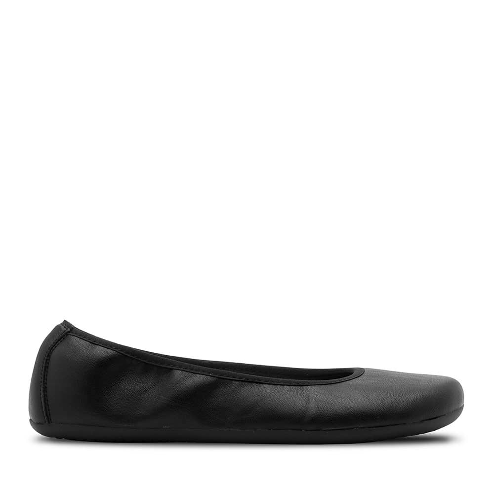 Groundies Bella Vegan Women's Ballerina Black Australia JRIUMD387